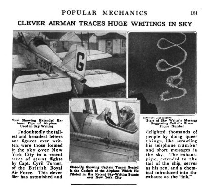 The Savage S.E.5a was covered in depth by Popular Mechanics