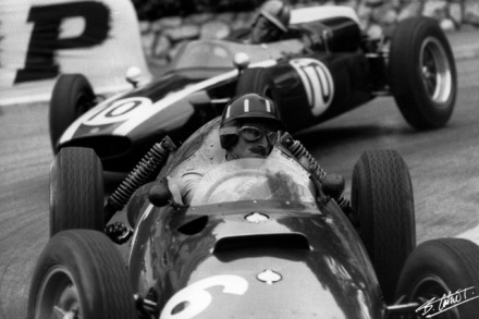 Graham Hill and Brice McLaren, Monaco 1960 (Copyright of The Cahier Archive)