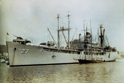Zaca at war - a US Navy supply craft in 1943