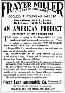 Frayer-Miller advertising c.1906