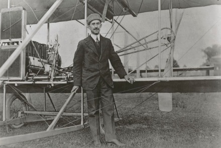 Orville Wright bestrode American aviation up to 1917