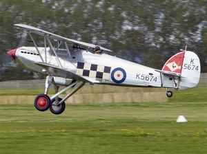 Hawker aircraft like the Fury were mainstays of 1930s defence