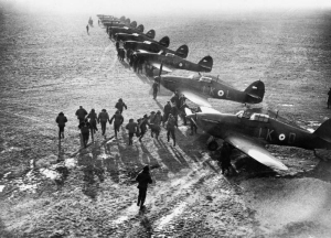 87 Squadron scrambles to meet the Luftwaffe in the Battle of France, 1940