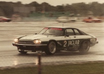 TWR XJ-S in the crazy, waterlogged 1985 Tourist Trophy