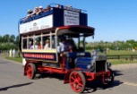 A genuine 1915 bus was giving rides